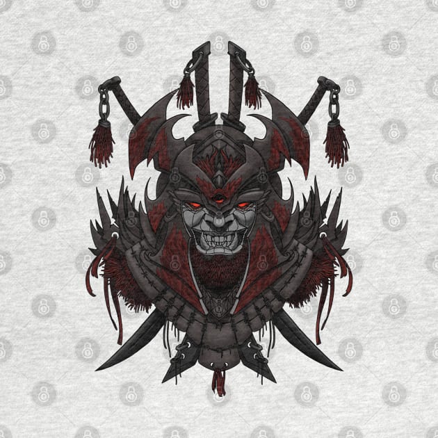 Dark samurai mask by StaCh
